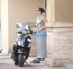 Kareena Kapoor Khan and Taimur Ali Khan spotted at Amrita Arora's house