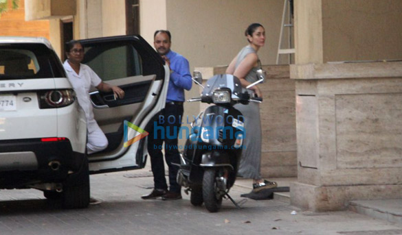 Kareena Kapoor Khan and Taimur Ali Khan spotted at Amrita Arora’s house