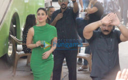Kareena Kapoor Khan snapped with her son Taimur Ali Khan at Mehboob Studio in Bandra