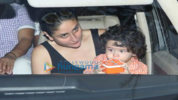 Kareena Kapoor Khan snapped with her son Taimur Ali Khan in Bandra
