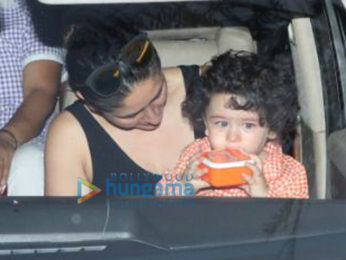Kareena Kapoor Khan snapped with her son Taimur Ali Khan in Bandra