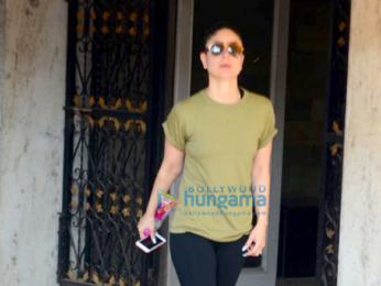 Kareena Kapoor Khan spotted after her gym session in Bandra