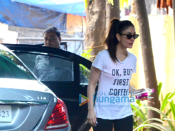 Kareena Kapoor Khan spotted at the gym in Bandra