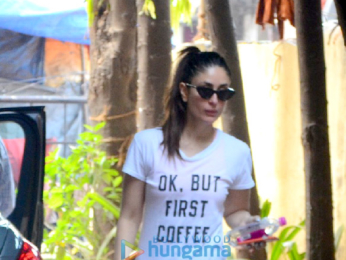 Kareena Kapoor Khan spotted at the gym in Bandra