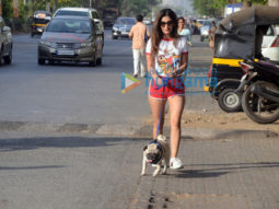 Karishma Sharma spotted at Lokhandwala, Andheri West