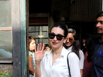 Karisma Kapoor spotted at Pali Village Cafe in Bandra