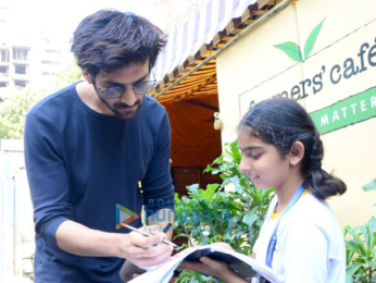 Kartik Aaryan and Adah Sharma spotted at Farmers Cafe in Bandra