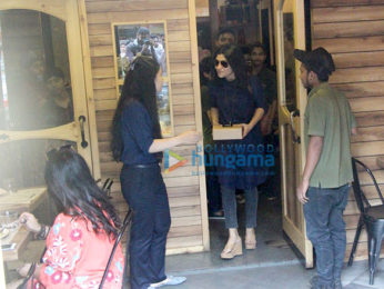 Konkona Sen Sharma snapped at Farmer's Cafe