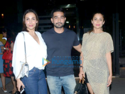 Malaika Arora and Amrita Arora snapped at Yauatcha in Bandra