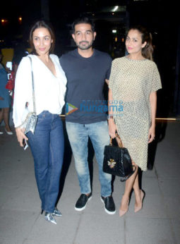 Malaika Arora and Amrita Arora snapped at Yauatcha in Bandra