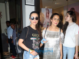 Malaika Arora and Amrita Arora spotted at Bastian in Bandra