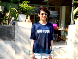 Mandana Karimi spotted at The Kitchen Garden