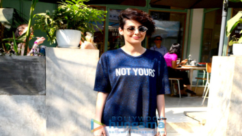 Mandana Karimi spotted at The Kitchen Garden