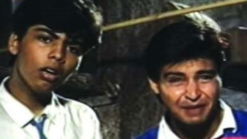 NOSTALGIA! Karan Johar shares his 30 year old TV debut and it is perfect for this flashback Friday!