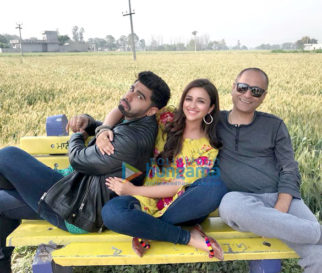 On The Sets Of The Movie Namaste England