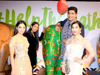 Nushrat Bharucha, Sophie Choudry, Kiara Advani and Manish Malhotra snapped at Help The Hathi campaign event