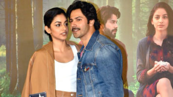 Varun Dhawan REVEALS Banita Sandhu Would Always Hide From Paparazzi | October Trailer Launch