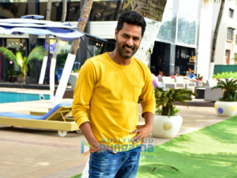 Prabhu Dheva snapped during media interactions