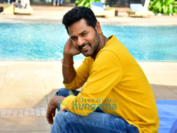 Prabhu Dheva snapped during media interactions