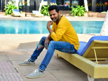 Prabhu Dheva snapped during media interactions