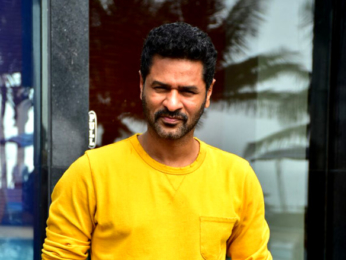 Prabhu Dheva snapped during media interactions
