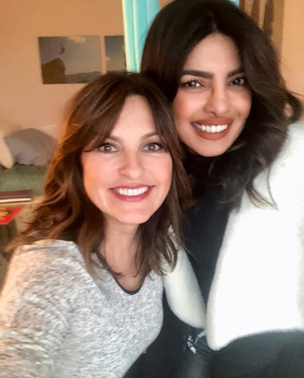 Priyanka Chopra has a fangirl moment with Law & Order: Special Victims Unit star Mariska Hargitay Priyanka Chopra has a fangirl moment with Law & Order: Special Victims Unit star Mariska Hargitay