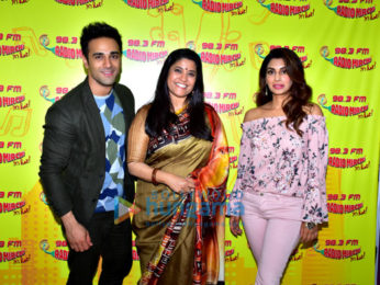 Pulkit Samrat and Renuka Sahane promote '3 Storeys' at 98.3 FM Radio Mirchi