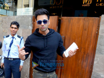 Pulkit Samrat spotted at Indigo Cafe in Bandra