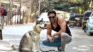 Pulkit Samrat snapped during a photo shoot