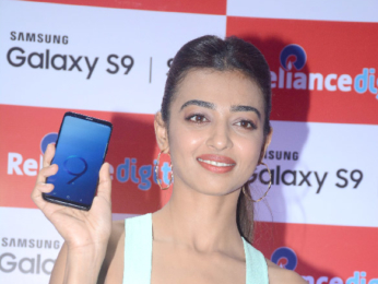 Radhika Apte snapped at the launch of the new Samsung Galaxy S9+