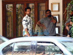 Rajkummar Rao spotted at Maddock Films office in Khar