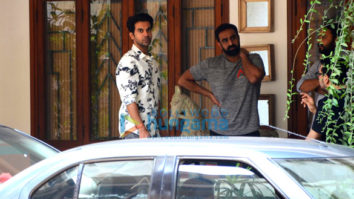 Rajkummar Rao spotted at Maddock Films office in Khar