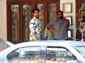 Rajkummar Rao spotted at Maddock Films office in Khar