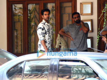 Rajkummar Rao spotted at Maddock Films office in Khar