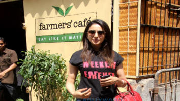 Rakul Preet Singh spotted outside a cafe in Bandra