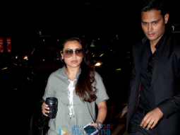 Rani Mukerji, Anushka Sharma and others snapped at the airport at night