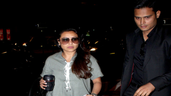 Rani Mukerji, Anushka Sharma and others snapped at the airport at night