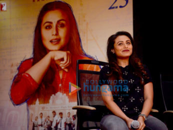 Rani Mukerji introduces Brad Cohen the real inspiration behind Hichki to the media