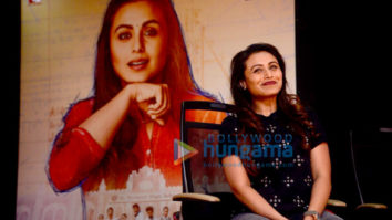 Rani Mukerji introduces Brad Cohen the real inspiration behind Hichki to the media