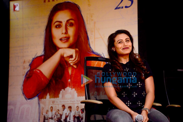 Rani Mukerji introduces Brad Cohen the real inspiration behind Hichki to the media Rani Mukerji introduces Brad Cohen the real inspiration behind Hichki to the media