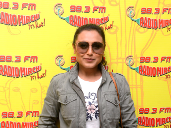 Rani Mukerji promotes 'Hichki' at Radio Mirchi at 98.3 FM Radio Mirchi