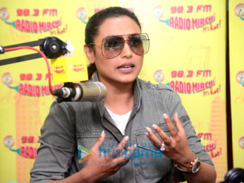 Rani Mukerji promotes 'Hichki' at Radio Mirchi at 98.3 FM Radio Mirchi