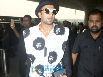 Ranveer Singh, Deepika Padukone and others snapped at the airport