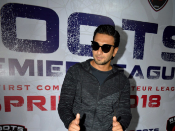 Ranveer Singh, Mandana Karimi and others snapped attending the Roots Premiere League
