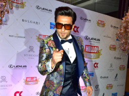 Ranveer Singh shows off beat boxing skills after winning Entertainer of the Year at Hello! Hall of Fame Awards