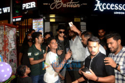Ranveer Singh snapped at Bastian in Bandra
