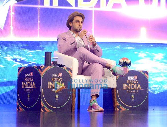 ranveer singh snapped at the news18 india rising summit 5