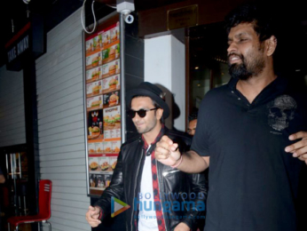 Ranveer Singh snapped outside Bastian in Bandra