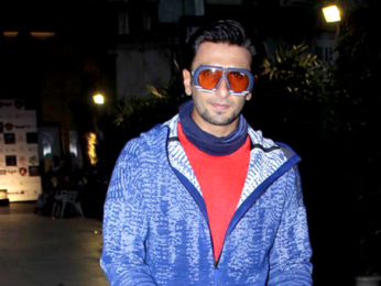 Ranveer Singh snapped outside Otters Club