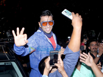 Ranveer Singh snapped outside Otters Club